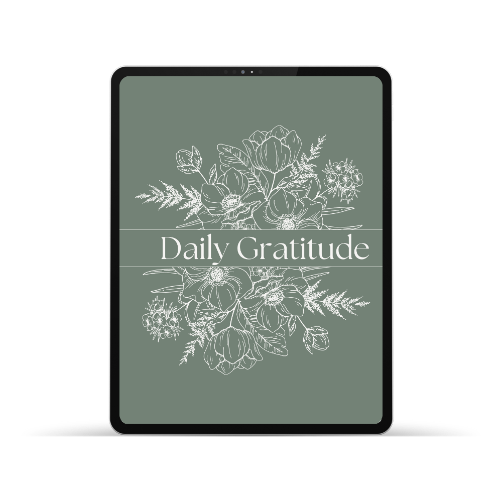 Daily Gratitude Digital Journal