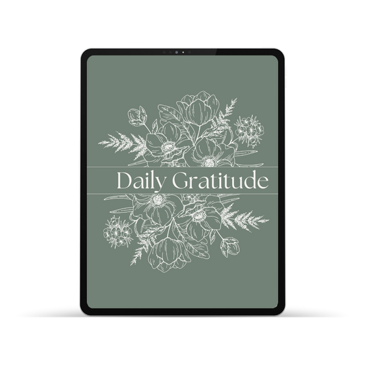 Daily Gratitude Digital Journal