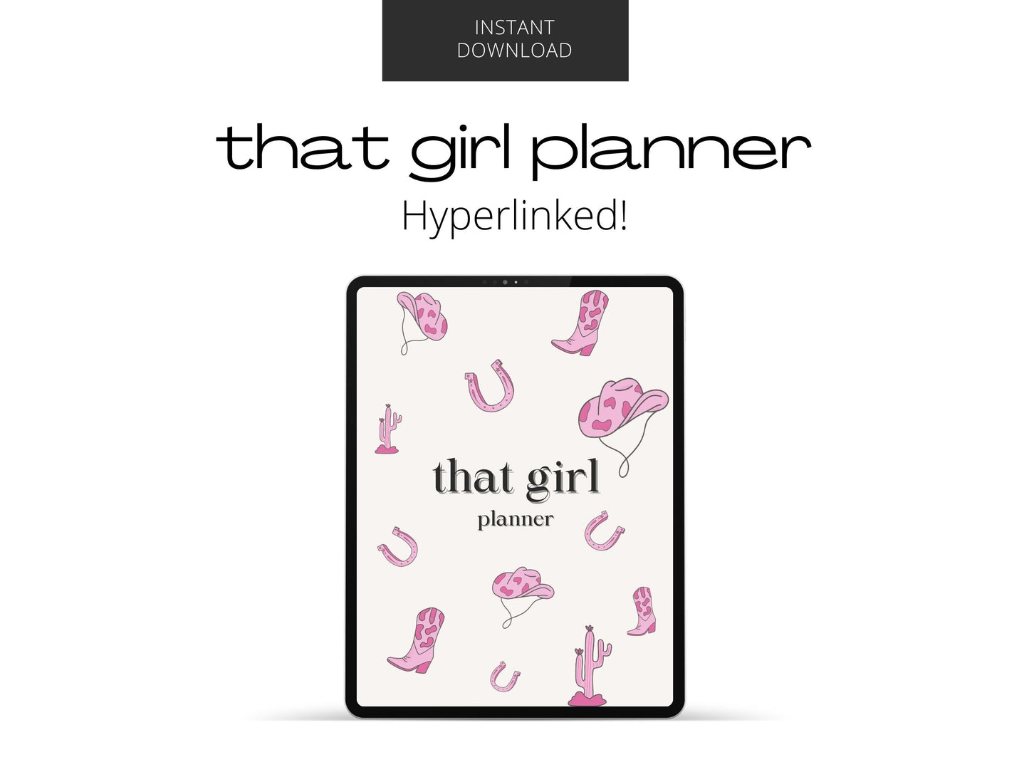 That Girl Planner Cowgirl Style