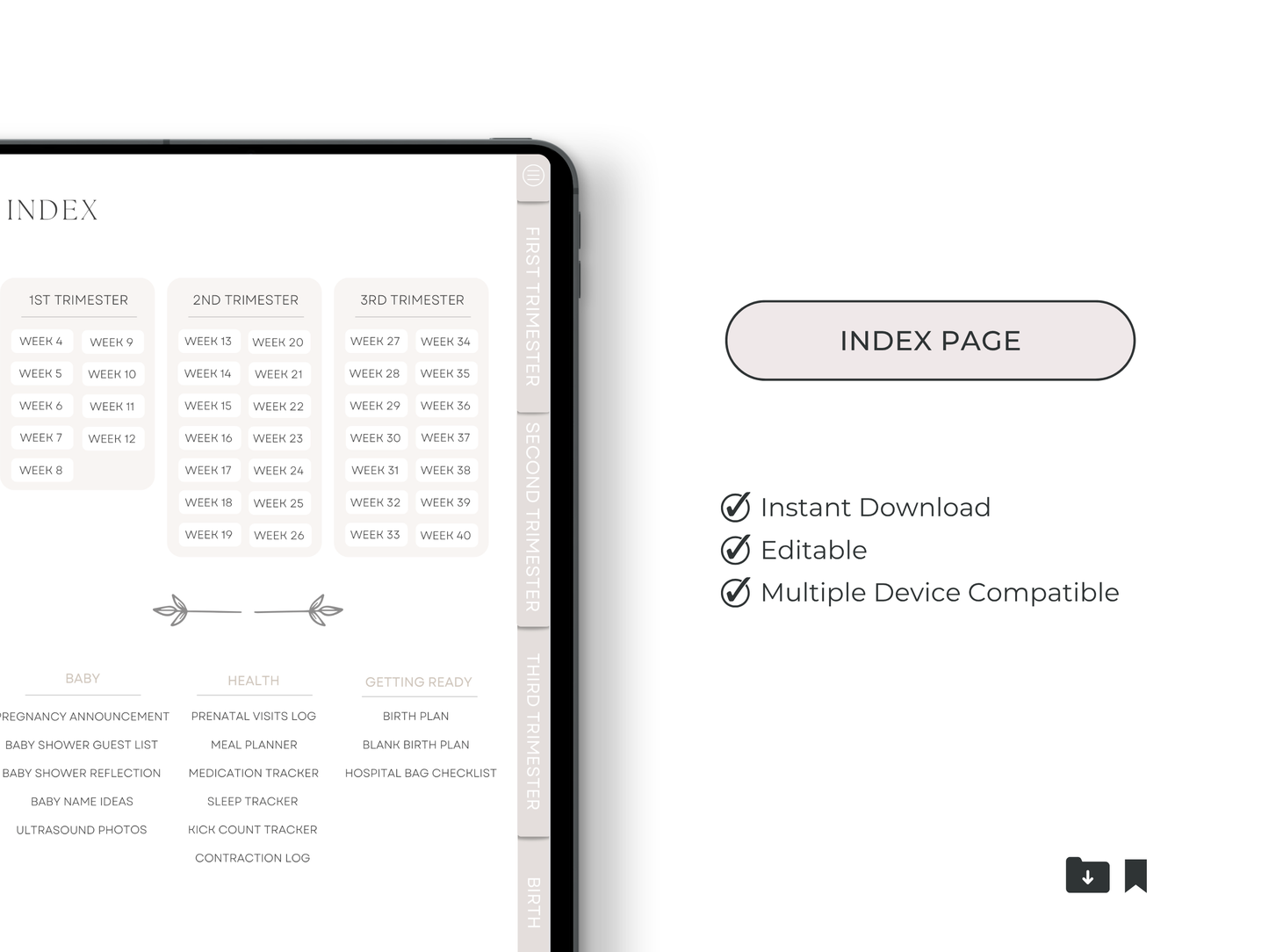 My Pregnancy Digital Journal