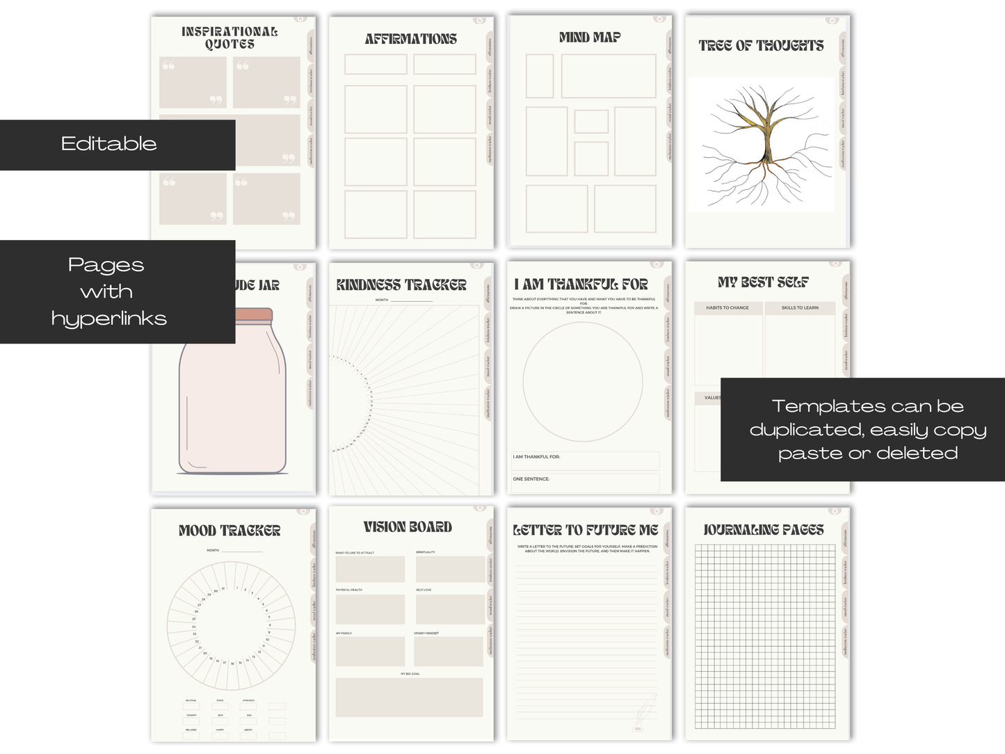 Vision Board Digital Journal